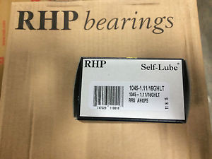 Tapered Roller Bearings RHP  595TQO845-1  BEARING 1045-1.11/16GHLT self lube bearing insert