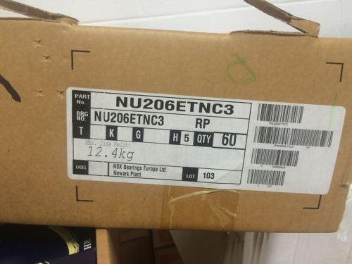 Tapered Roller Bearings RHP  LM287649D/LM287610/LM287610D   NU206ETNC3  CYLINDRICAL ROLLER BEARING
