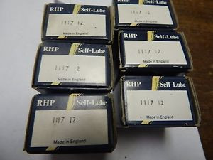 Belt Bearing RHP  558TQO965A-1  1117 12 Self Lube Bearings lot of 6 Pcs