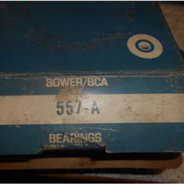 BOWER BCA TYSON TAPERED ROLLER BEARING &amp; CUP 557-A NOS