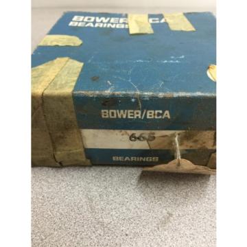 NEW IN BOX BOWER TAPERED CONE ROLLER BEARING TIMKEN 665