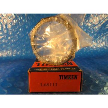 Timken L68111, Tapered Roller Bearing Single Cup; 2.361&#034; OD x 0.4700&#034; Wide, USA