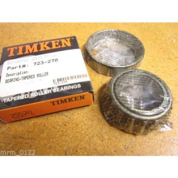TIMKEN 25520 Bearing Tapered Roller 3.265X.75IN NEW