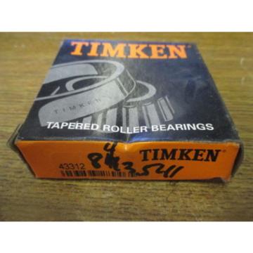 NEW TIMKEN LOT OF 4 TAPERED ROLLER BEARINGS 43312