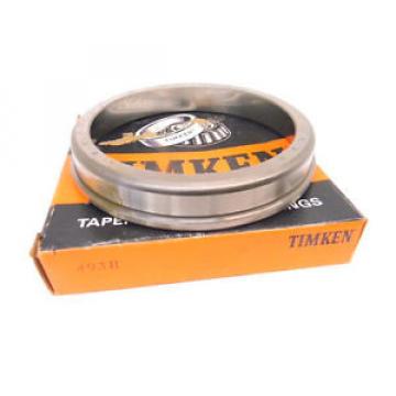NEW SURPLUS TIMKEN 493B TAPERED ROLLER BEARING CUP, SINGLE CUP 493-B