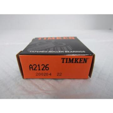 TIMKEN TAPERED ROLLER BEARING CUP A2126