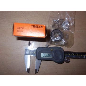 NEW TIMKEN A4050 TAPERED CONE ROLLER BEARING .5" in BORE .4326" in WIDE