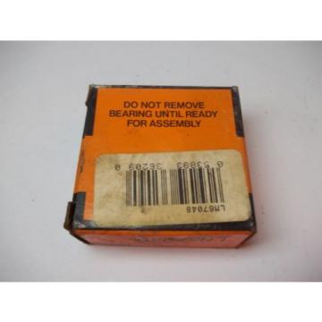NIB TIMKEN TAPERED ROLLER BEARINGS MODEL # LM67048 NEW OLD STOCK