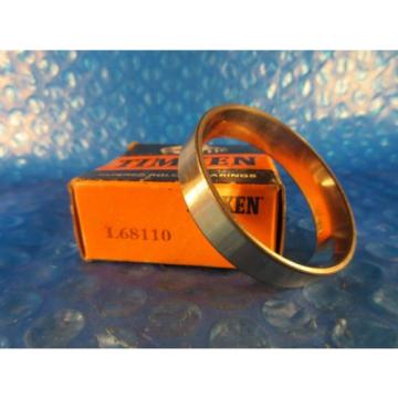 Timken L68110, Tapered Roller Bearing Single Cup; 2.328&#034; OD x 0.4700&#034; Wide, USA