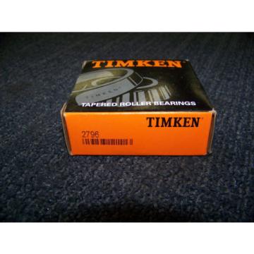 Timken Tapered Roller Bearing # 2796 New