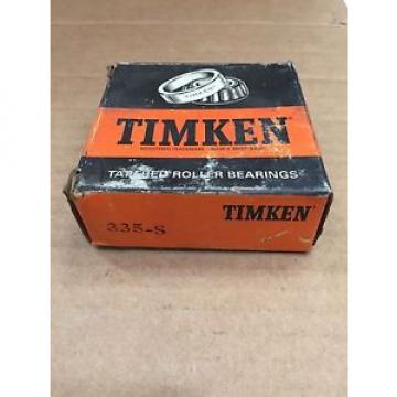 TIMKEN TAPERED ROLLER BEARING #335-S Cone Brand New!