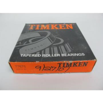 Timken 77675 Tapered Roller Bearing Cup Chrome Steel 6.75&#034; OD, 1.50 Width