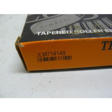 NEW TIMKEN JLM714149 BEARING TAPERED ROLLER SINGLE CONE 75MM BORE