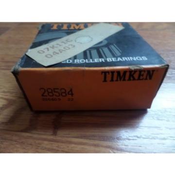 Timken Tapered Roller Bearing 28584 New