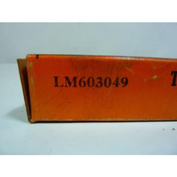 Timken LM603049 Tapered Roller Bearing   NEW