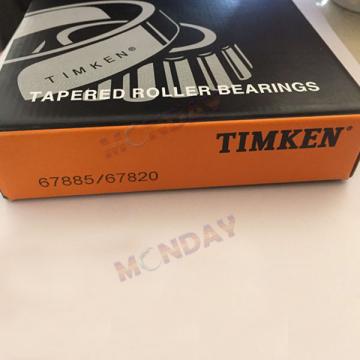 Timken  67885 - 67820, Tapered Roller Bearings - TS (Tapered Single) Imperial