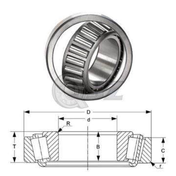 1x 07098-07196 Tapered Roller Bearing QJZ New Premium Free Shipping Cup &amp; Cone