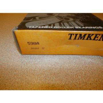 TIMKEN TAPERED ROLLER BEARING 598A