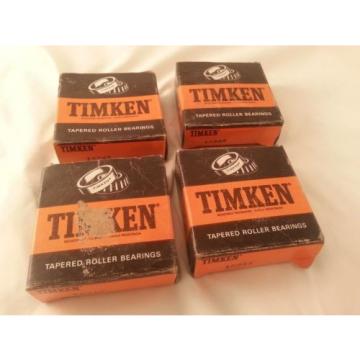 TIMKEN 15245 TAPERED ROLLER BEARINGS RACER CUP NOS AIRCRAFT LOT OF 4!