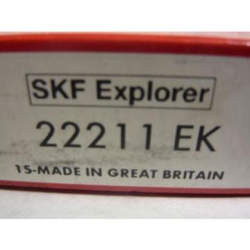 SKF 22211-EK Tapered Bore Spherical Roller Bearing  55x100x25mm ! NEW IN BOX !