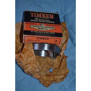 25521 precision 3 Timken Cup for Tapered Roller Bearings Single Row