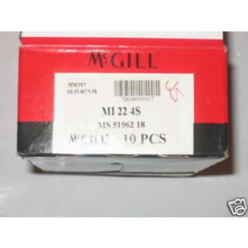 McGILL PRECISION BEARINGS MI 22 4S NEW LOT OF 11 MI224S