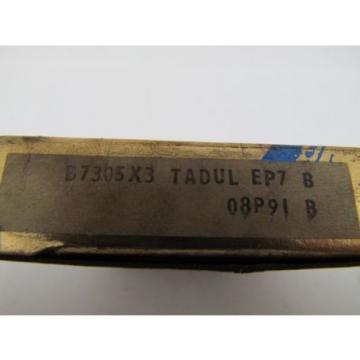 Belt Bearing RHP  900TQO1280-1  B7305X3 TADUL EP7 B Super Precision Bearing 1/2 Set 1 Bearing