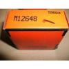 Timken Brand M12648  Tapered Roller Bearings Cone 7/8&#034; Bore