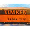 Timken 14283 Tapered Roller Bearing Single Cup 2.838&#034; OD x 0.7250&#034; Wide #4 small image