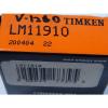 Timken LM11910 Tapered Roller Bearing Cup  #2 small image
