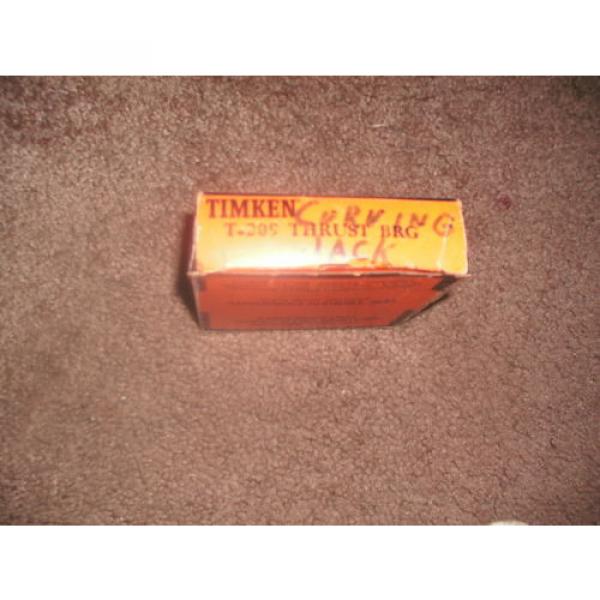 Mint In Box TIMKEN Tapered Roller Bearings T-209 THRUST BRG #3 image