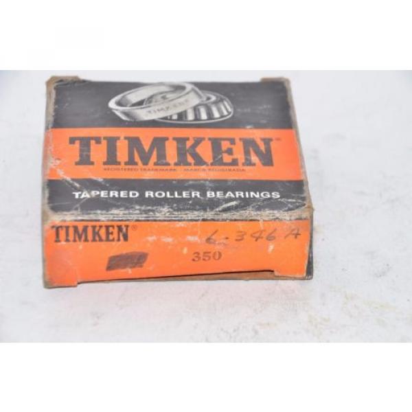 Lot of 2 Timken 350 Tapered Roller Bearing - New #3 image
