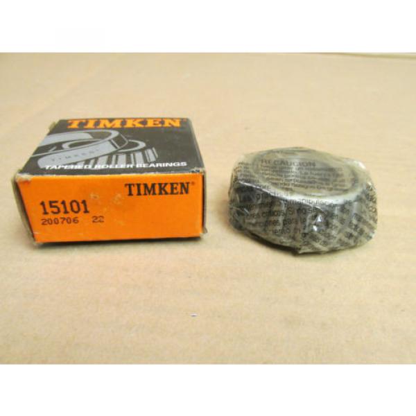 NIB TIMKEN 15101 TAPERED ROLLER BEARING 25.4 mm 1&#034; ID NEW #1 image