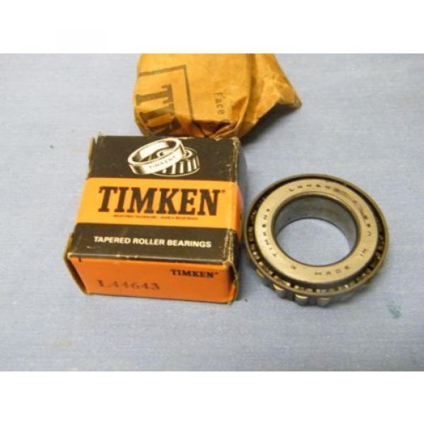 Timken L44643 Tapered Roller Bearing – New Old stock in Box #3 image