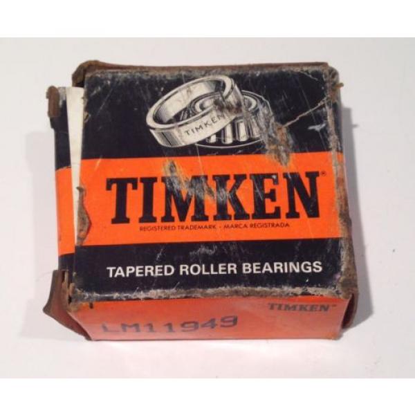 Timken Tapered Roller Bearings # LM11949 #1 image