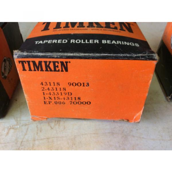 (1) Timken 43118 - 90013 Timken Tapered Roller Bearing Assembly #2 image