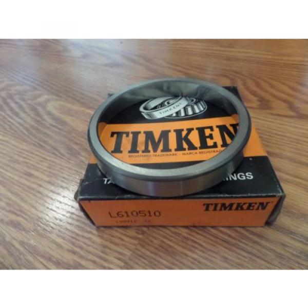 Timken Tapered Roller Bearing Cup L610510 New #1 image