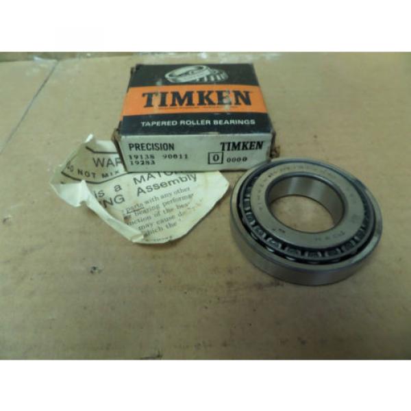 Timken Precision Tapered Roller Bearing Cup and Cone 19138 19283 90011 New #1 image