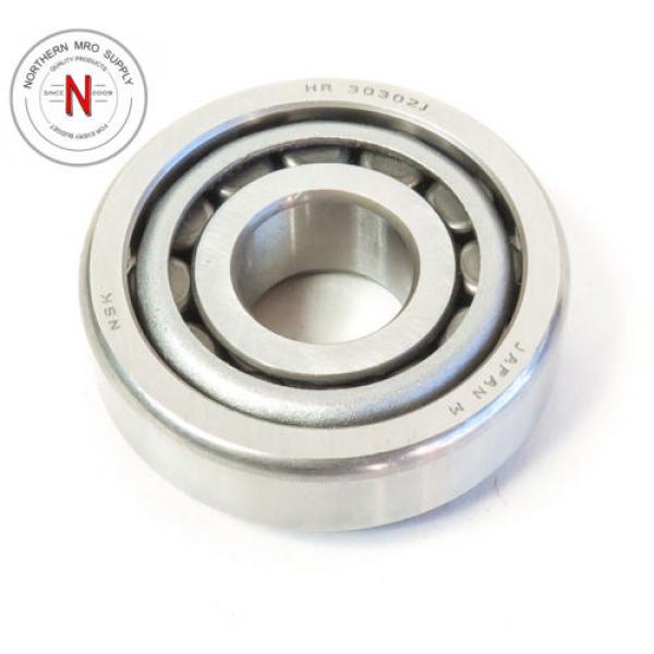 NSK HR30302J TAPERED ROLLER BEARING CUP AND CONE, ID: 15mm #2 image