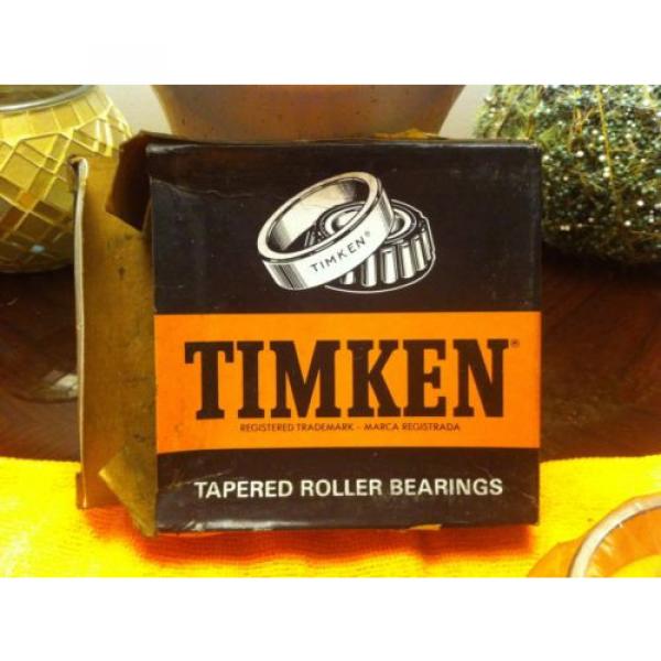 TIMKEN TAPERED ROLLER BEARING #394CS N.O.S. IN ORIGINAL PACKAGING INSIDE AND OUT #9 image