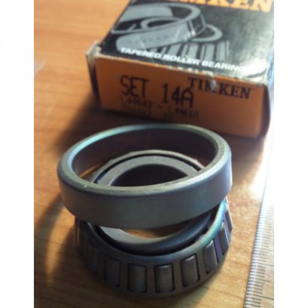 TIMKIN TAPERED ROLLER BEARING Set14A (L44643/L44610) Cup &amp; Cone #3 image