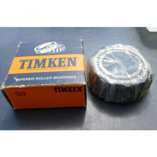 Timken 529 Tapered Roller Bearing Steel Free Shipping #1 image