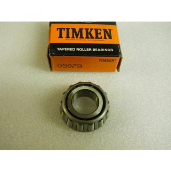 TIMKEN 05079 TAPERED ROLLER BEARING CONE NEW CONDITION IN BOX #1 image