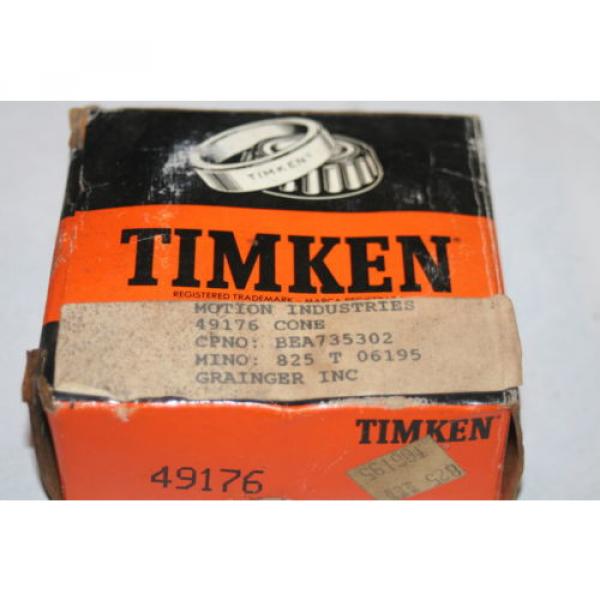 Timken 49176 Tapered Roller Bearing Single Cone  * NEW * #1 image