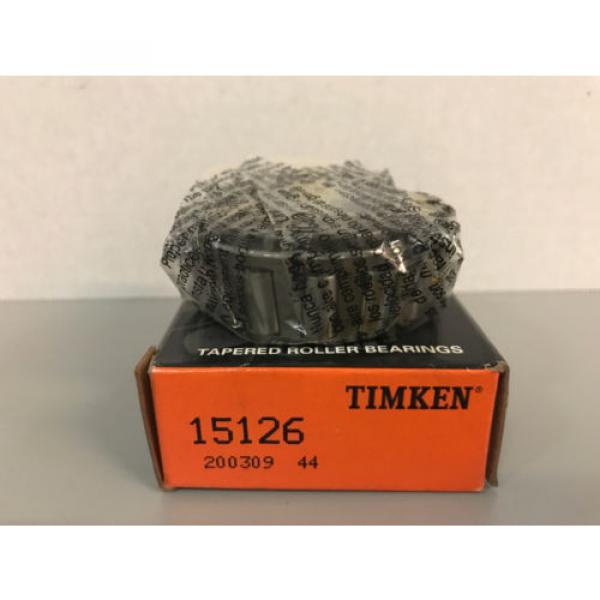 NIB Timken 15126 Tapered Roller Bearing Cone 1.25&#034; Bore #1 image