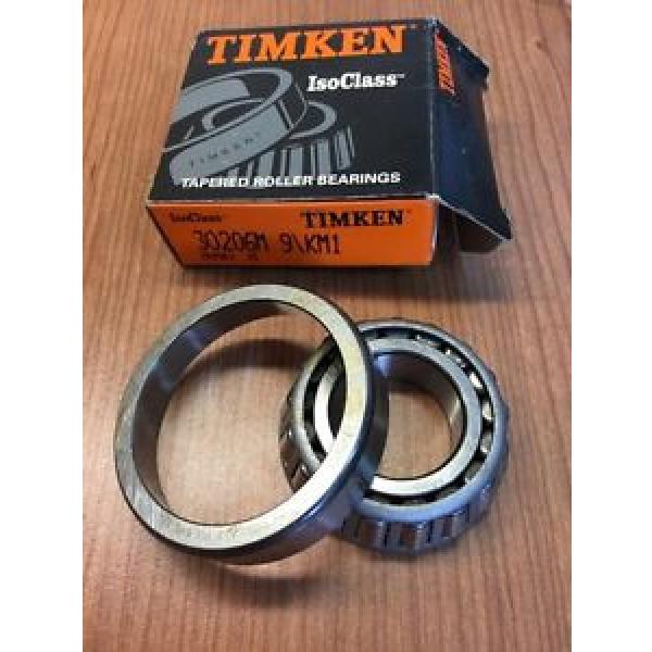 Timken 30206M Tapered Roller Bearing #1 image
