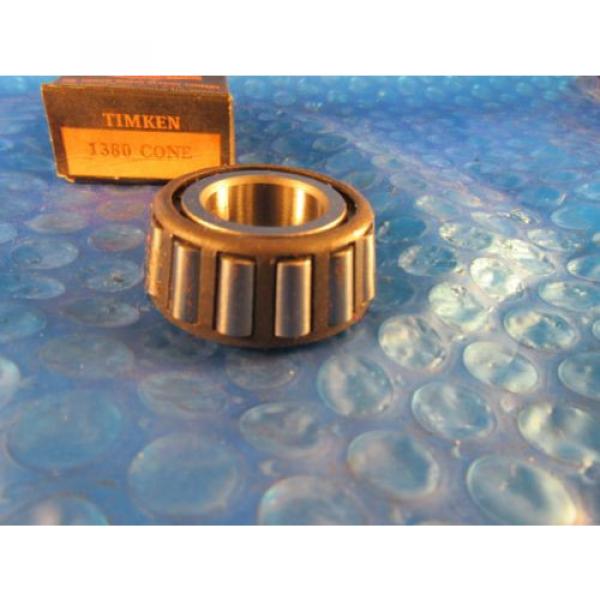 Timken 1380 Tapered Roller Bearing, Single Cone; 7/8&#034; Straight Bore #3 image