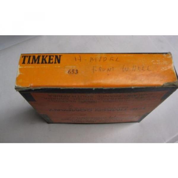 653 Timken tapered roller bearing outer race cup #2 image