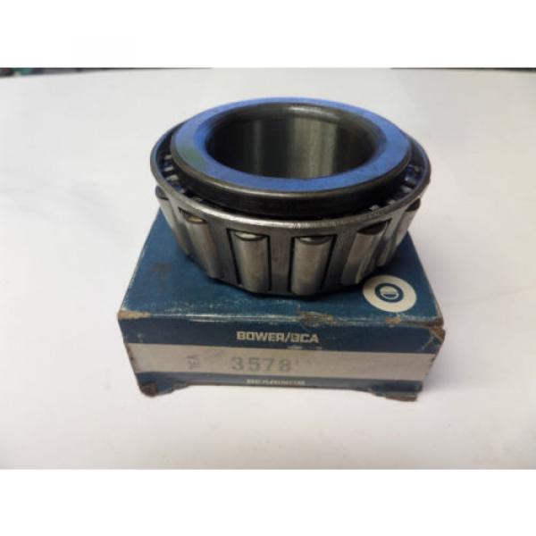 Bower Tapered Roller Bearing Cone 3578 1 3/4&#034; Bore New #1 image