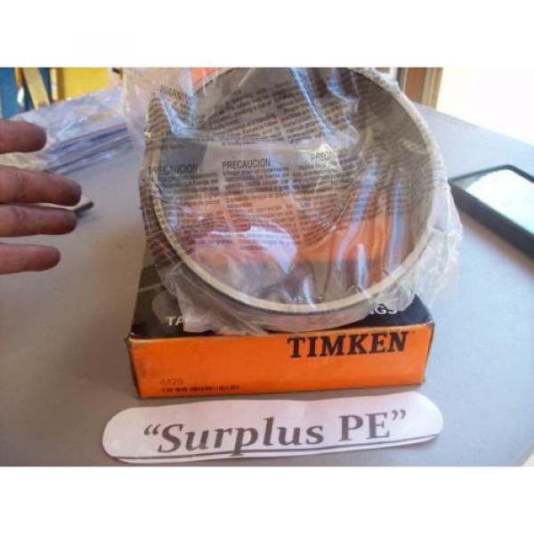 TIMKEN #6420 Tapered Roller Bearing Outer Race Cup, Steel #1 image